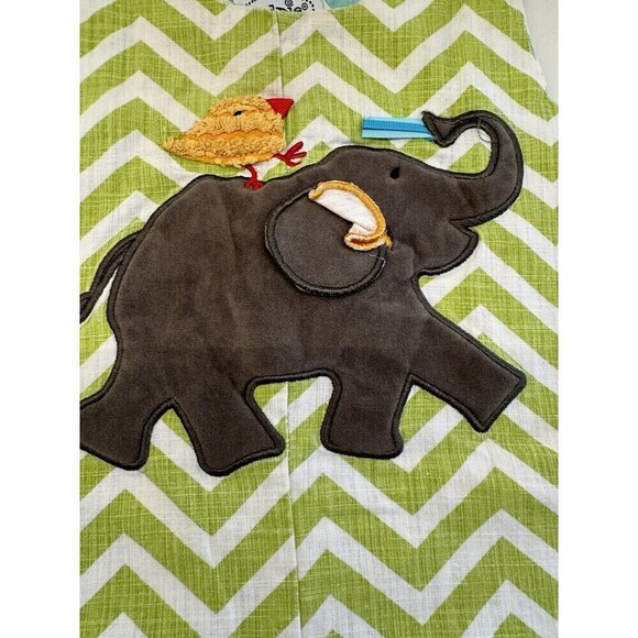 mudpie Baby Girls boys Bodysuit Romper Summer Clothes size 12-18M elephant - Picture 5 of 9